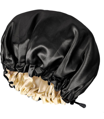 Satin Double-Sided Adjustable Sleep Bonnet Accessories