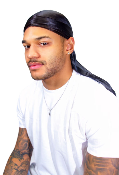 Silky Durags For Kings Men Wave Accessory