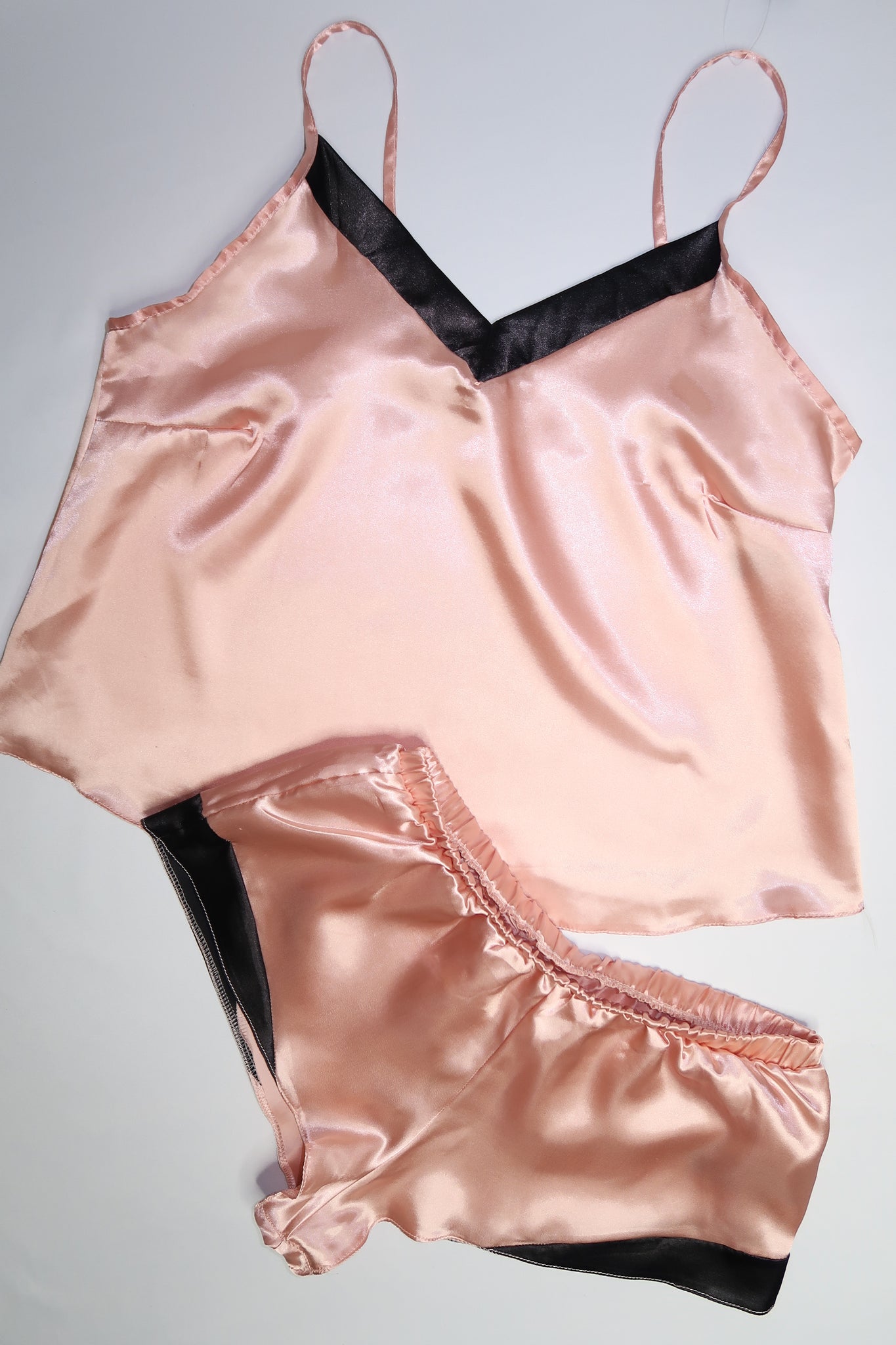 Satin Short Set